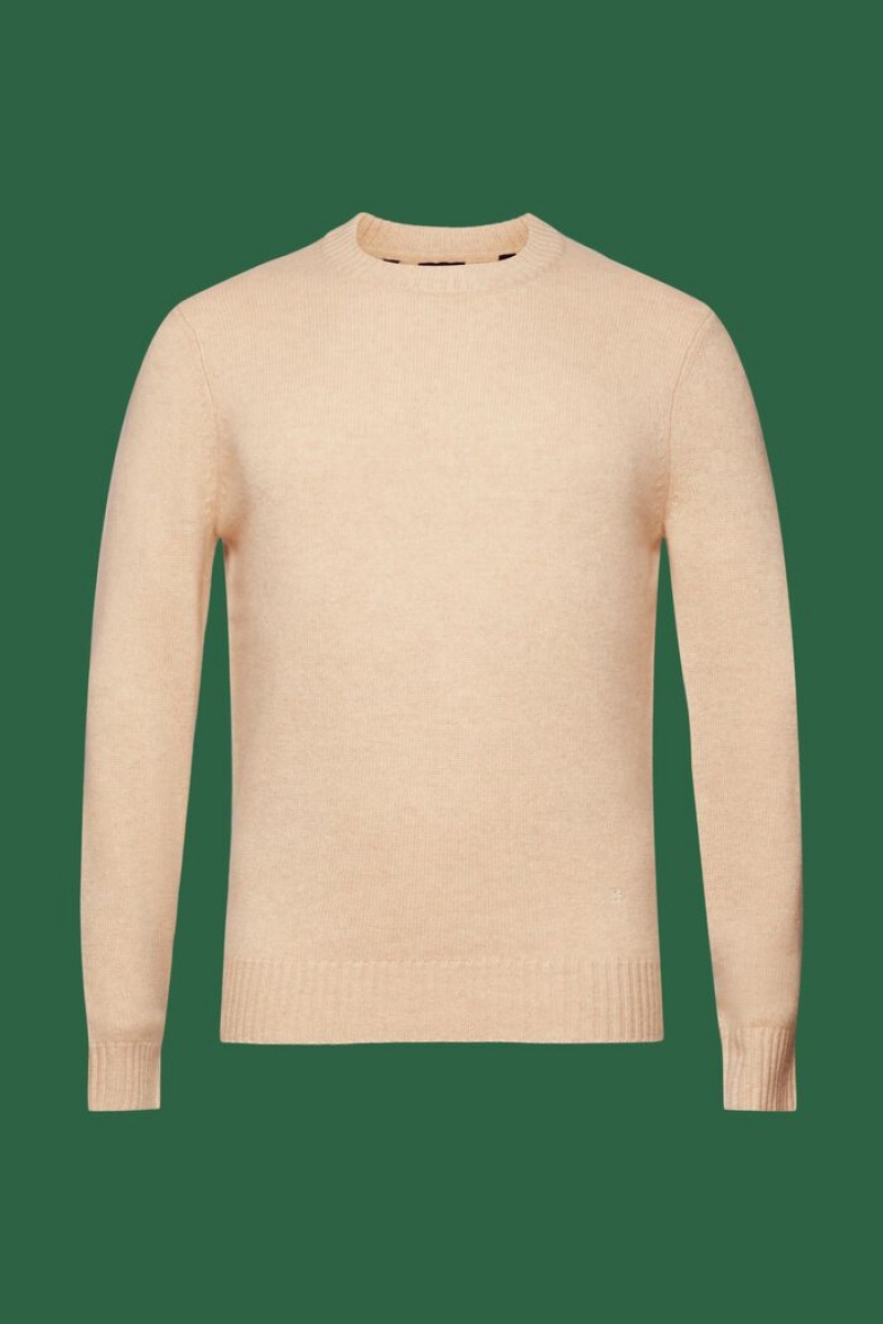 Pánské Jumpers Esprit Cashmere Hnědé | OYI190468