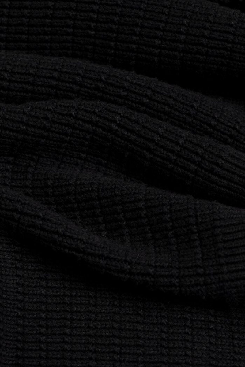 Pánské Jumpers Esprit Textured Bavlněné Knit Troyer Tmavě Šedé | NFQ429107