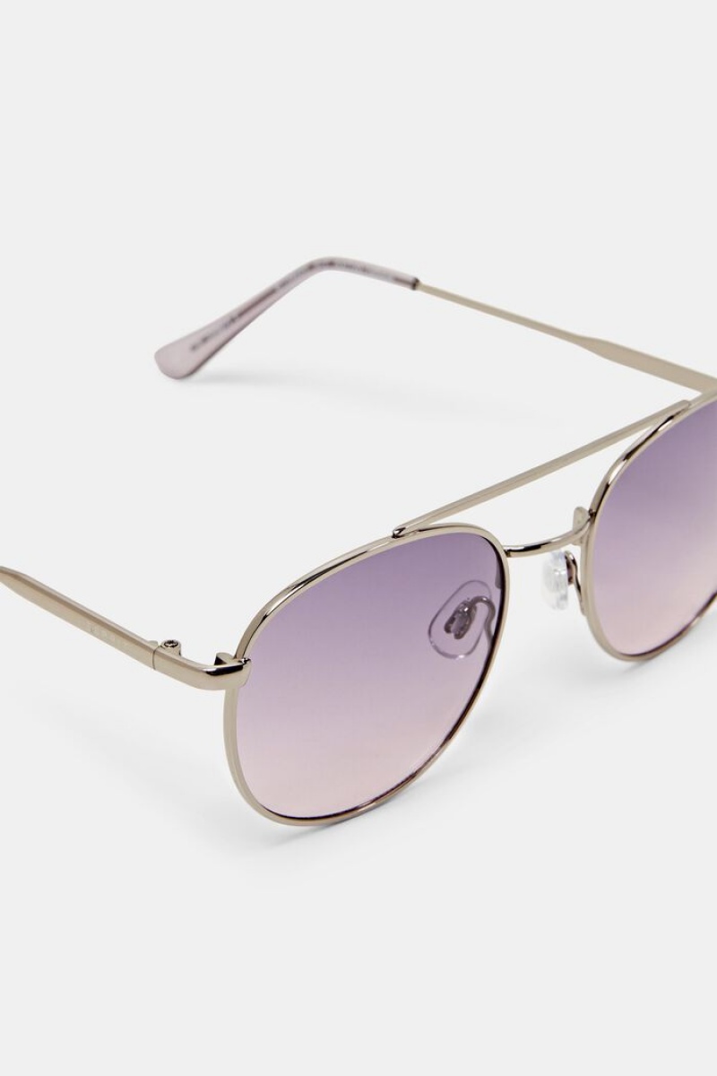 Pánské Sluneční Brýle Esprit Aviator-style With Coloured Lenses Fialové | QMY793648