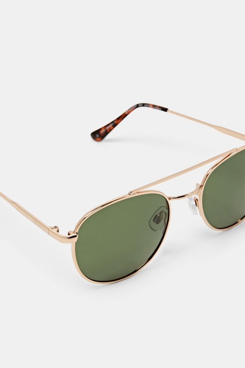 Pánské Sluneční Brýle Esprit Aviator-style Zelene | AHS490267