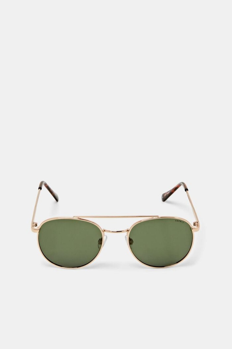 Pánské Sluneční Brýle Esprit Aviator-style Zelene | AHS490267