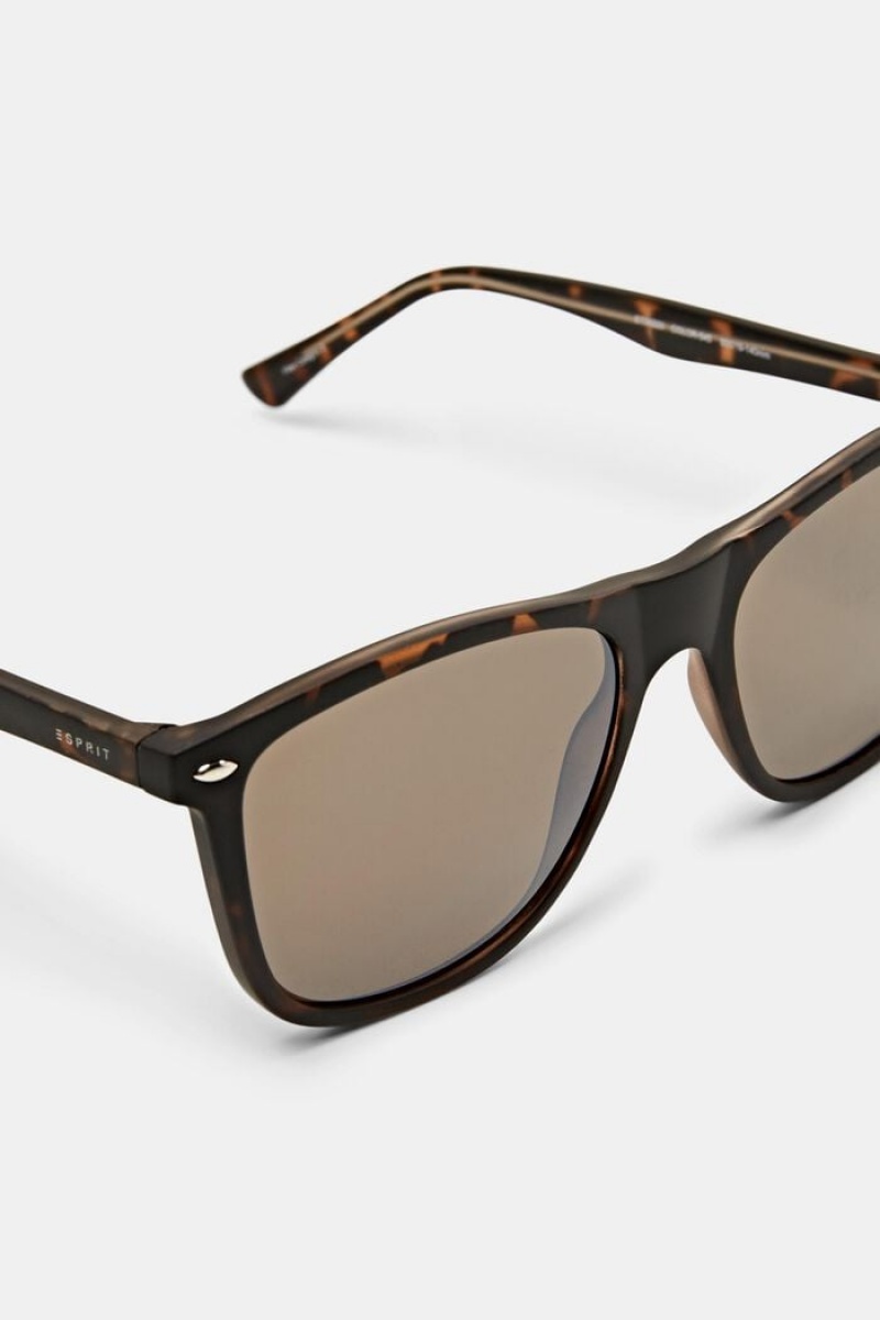 Pánské Sluneční Brýle Esprit Square Frame Leopard | SKA094172