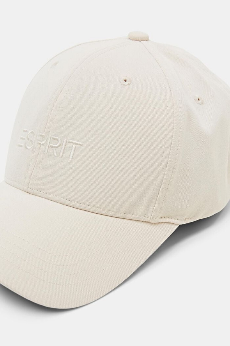 Pánské Čepice Esprit Embroidered Baseball Hnědé | LKY914760